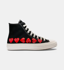 Baskets montantes Multi Heart Comme des Garçons PLAY X Converse coton unisexe Comme des Garçons PLAY