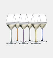 Lot de 6 verres à pied Champagne Riedel