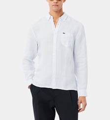 Chemise droite à rayures  Lacoste