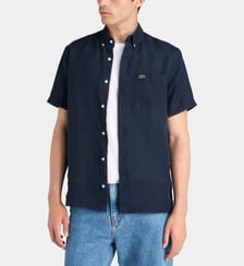 Chemisette droite en lin  Lacoste