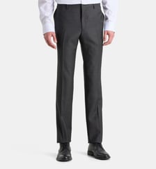 Pantalon de costume à pinces Savoy laine armure Comptoir GL