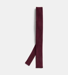 Cravate fine Jimaille en maille unie Galeries Lafayette