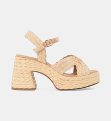 Sandales à talons Vera Mellow Yellow