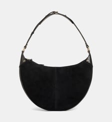 Sac à main Roby cuir et daim Galeries Lafayette