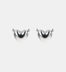 Boucles d'oreilles coeur Justine Clenquet