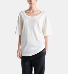 T-shirt ample en coton Lemaire