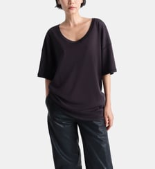 T-shirt ample en coton Lemaire