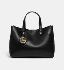 Sac cabas Elsa et sa pochette amovible effet lisse recyclé Galeries Lafayette