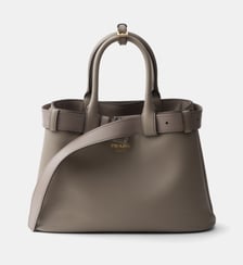 Sac cabas avec ceinture en cuir Prada