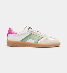 Baskets basses en cuir Santoni