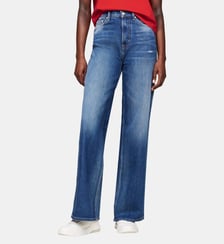 Jean Claire flare délavé taille haute Tommy Hilfiger