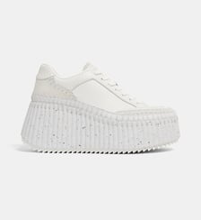 Baskets compensées Nama en cuir Chloé