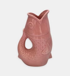Vase pichet poisson - Grand Modèle Cristal d'Arques