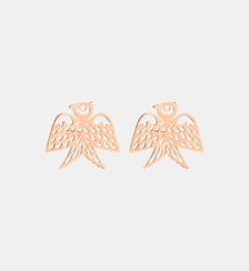 Boucles d'oreille en or rose Georgia Ginette Ny