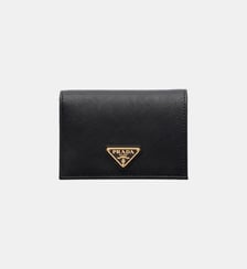 Portefeuille en cuir Saffiano Prada