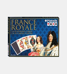 Jeu de cartes - France Royal Piatnik