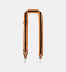 Bandoulière rayée Barthes Buni en cuir et tissu Mac Douglas
