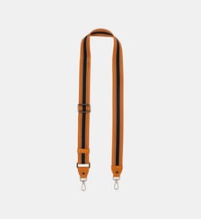 Bandoulière rayée Barthes Buni en cuir et tissu Mac Douglas