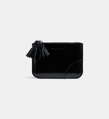 Porte-monnaie coutures relief en cuir Comme des Garçons WALLETS
