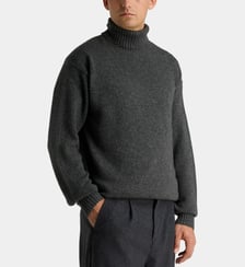 Pull droit col roulé Neavyturt en maille Galeries Lafayette