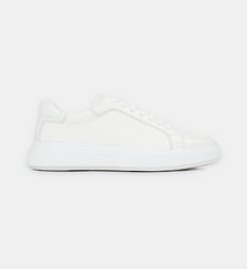 Baskets basses monogramme all-over Calvin Klein