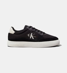 Baskets basses bi matière signature Calvin Klein