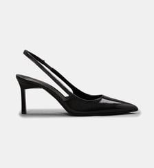 Escarpins sling back en cuir Calvin Klein