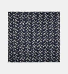 Foulard imprimé monogramme all-over Tommy Hilfiger