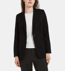 Blazer droit en maille 1 bouton Tommy Hilfiger