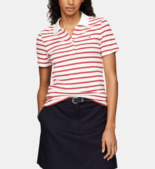 Polo 1985 slim coton piqué stretch rayé Tommy Hilfiger