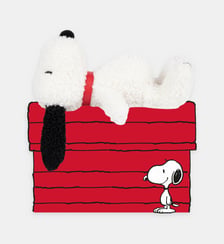 Peluche Tiny Teddy en boîte cadeau Snoopy