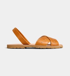 Sandales Avarca Rock cuir Minorquines