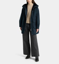 Parka mi longue Basile capuche Galeries Lafayette