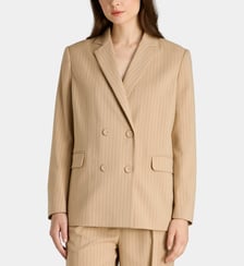 Veste de tailleur droite Axel Ten rayures recyclée Galeries Lafayette