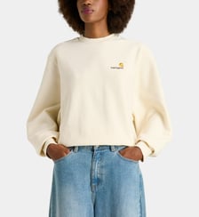 Sweat droit American Script coton mélangé Carhartt WIP