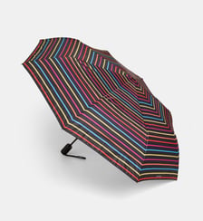 Parapluie rayures multicolores automatique Galeries Lafayette