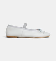 Ballerines plates avec bride cuir Anniel