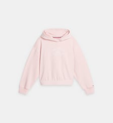 Sweat droit signature Tommy Hilfiger