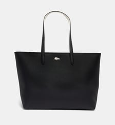 Sac cabas shopping Anna enduit grainé Lacoste