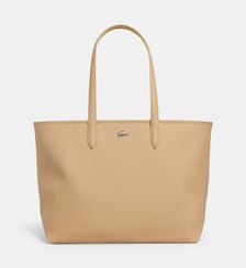 Sac cabas shopping Anna enduit grainé Lacoste