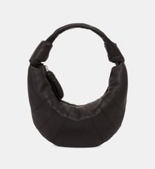 Sac à main Fortune Croissant Mini en cuir Lemaire
