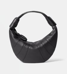 Sac à main Fortune Croissant Mini en cuir Lemaire