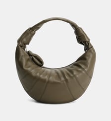 Sac à main Fortune Croissant Mini en cuir Lemaire