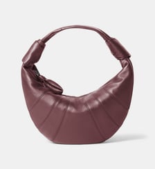 Sac à main Fortune Croissant Mini en cuir Lemaire