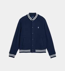 Blouson teddy bicolore coton Polo Ralph Lauren
