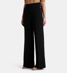 Pantalon large crêpe de laine Polo Ralph Lauren