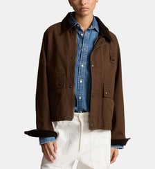Veste droite en coton Polo Ralph Lauren