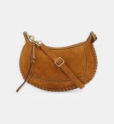 Sac à main Oskan Moon en cuir Isabel Marant