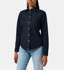 Chemise Rodeo slim coton denim Lee