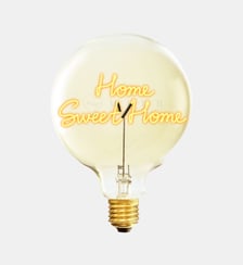 Ampoule décorative LED "Home Sweet Home" Mitb